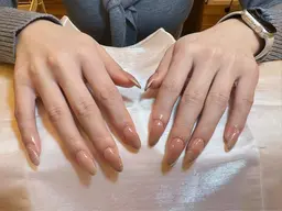 ラメグラデーション