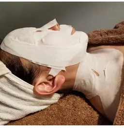 顔と首デコルテにもハリを アドバンスコース（50分）+オーセントマスクⅱ(20分￥6600)所用時間2時間