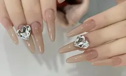 👑大人気🎉【チップ長出し】ワンカラー+2個大きいパーツ👑