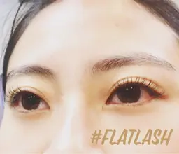 ブラウンマツエク80本(フラットラッシュ )オフなし