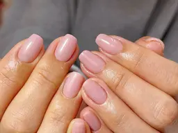 ワンカラー/クリアもお選びいただけます(甘皮ケア、整爪付き)