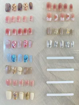 【つけ爪】シンプルデザイン