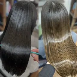 当店オリジナル髪質改善カラーで本当に綺麗を目指したい人向けです✨