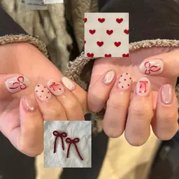 ⭐️人気No.1⭐️【オフ無】ハンド🎶デザイン持ち込みやり放題⟡꙳★