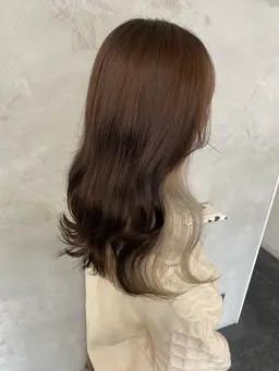 イヤリングカラー＋トリートメント