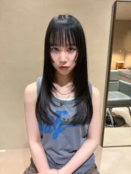 ケアストレートパーマ➕シャンプーブロー