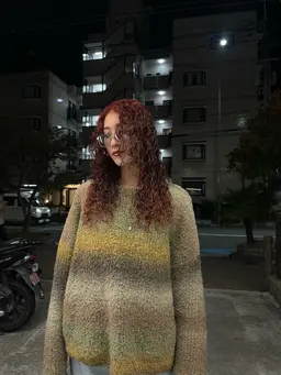 海外風👩‍🦱レディーススパイラルパーマ+カット