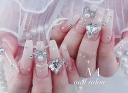 アートパーツ付け放題90分 （持ち込みデザイン可）