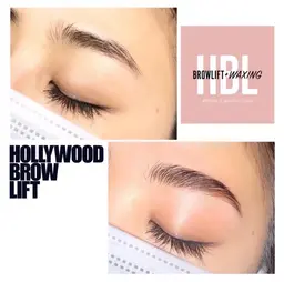 【研修モデル様❤️】ハリウッドブロウリフト×選べるまつ毛パーマ＊HBLとパーマのセットメニューです！