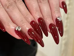 👒シンプルコース【ワンカラー𝐨𝐫グラデ𝐨𝐫3種フレンチ】【 オフ有】