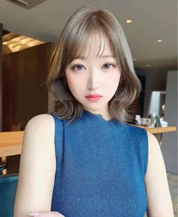 前髪カット✂︎➕ワンカラー➕1STEPトリートメント🎀