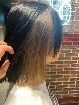 【このクーポン限定特典付き🙆‍♀️】🌸3Dカラー（インナーカラーorハイライトカラー）＋オンカラー＋トリートメント