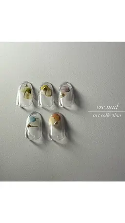 【デザイン限定】Hand or Foot: クリア✖️パステル夏におすすめ♪