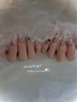 オフ込み10本長さ出し持ち込みデザイン (パーツ代別途)