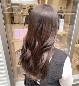 【1番人気‪‪‪‪❤︎‬‪】🌳ブリーチなしワンカラー + ハホニコトリートメント