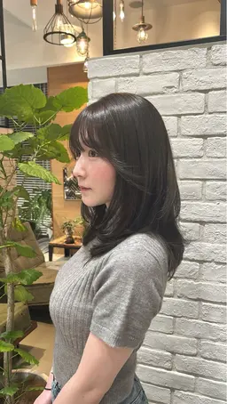 艶感イルミナカラー+トリートメント🪽*･⚪︎