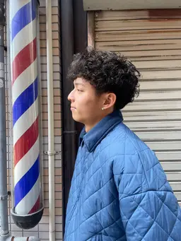 【🉐大学生​〜​20代男性限定🉐】似合わせカット＋パーマ＋アイブロウワックス🌀