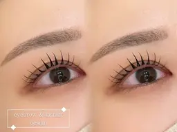 🎀【期間限定特価】🎀黄金比眉毛WAX+選べるマツパデザイン＊ケラTr付  ＊アイシャンプー込み