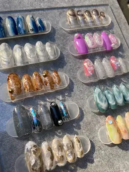 （オフあり)ご新規様限定　10種類から選べるニュアンスデザイン　シンプルコース