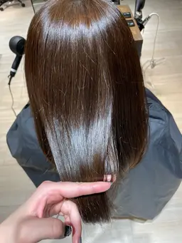 🫧湿気対策🪄ケア剤たっぷり縮毛矯正+AFLOATオリジナルトリートメント🫧