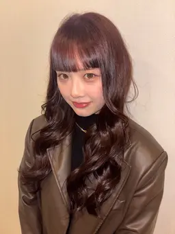 【春限定🌷🌸✨】ブリーチなしダブルカラーで作る冬のトレンド艶カラー+3STEPトリートメント