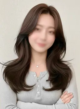 高発色カラー＋global Milbonトリートメント