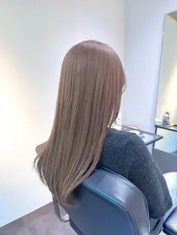 <ご新規様限定> カット+1ブリーチ(リタッチも可)+カラー+トリートメント