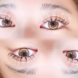 LEDエクステ80本 🫧  [持ち◎染みにくい◎]束感仕上げ(オフあり＋550円)