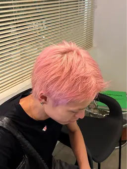 【💛平日限定💛】ケアブリーチ使用のダブルカラー🪄🫧（ブリーチ+オンカラー）💞