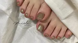 【FOOT】ワンカラーorラメグラデーション¥8000→¥7000[北堀江/心斎橋/駅近]