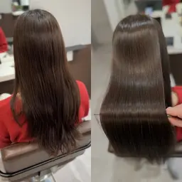 【縮毛矯正だけしたい方🧸】髪質改善ストレート➕ケアトリートメント（超音波アイロン無料）