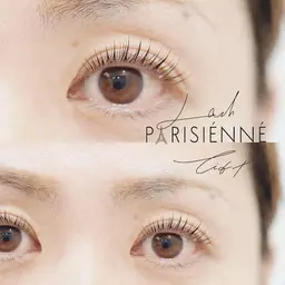 次世代まつ毛パーマ💓大人気パリジェンヌラッシュリフト👠根本から80度ぱっちり上向きまつ毛に！