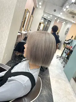 💛カット+ダブルカラー(ケアブリーチ使用)+3stepトリートメント💛