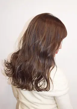 🔅職場で怒られないデザインカラー🔅シークレットハイライト+3stepトリートメント☺