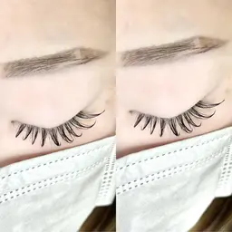 【12/25限定】《マツエク》フラットラッシュ100-120本（オフ込み）