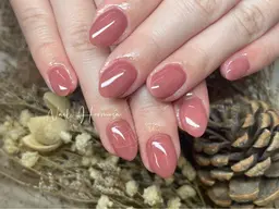 ワンカラー&ラメグラデーション