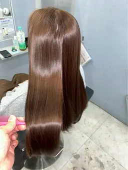 カット➕【🧶ツヤ感暖色カラー🧶】➕トリートメント