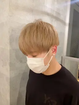 men'sカット＋眉カット