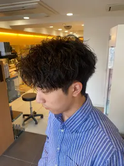 土日祝限定「メンズカット＋パーマ＋トリートメント」‼️