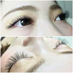 高持続💛軽量シングルラッシュ100本💛オフ無料💛国産グルー🇯🇵根本からできる限り上がる技術で装着🪽オフ込み