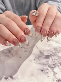 【 美爪育成 】　フレンチ🕊️ ¥8,200→¥7100