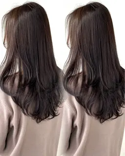 カット+リタッチカラー+SILKERA５stepTR（ナノスチーム、超音波付き🫧）（フルカラー+¥1,000）