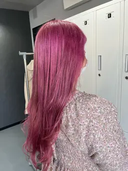 ♡♡口コミ評価してくれる方限定♡♡【⭐️ブリーチモデル限定⭐️】ブリーチ込みダブルカラー＋トリートメント¥4000