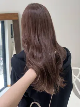 【平日限定🪄】カット+ブリーチなしダブルカラー+TR----📍大阪・梅田