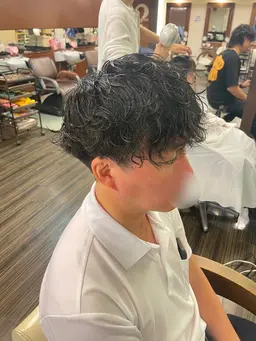 💫メンズカット+パーマ+トリートメント💫