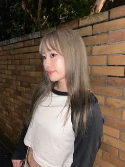 ブリーチ込みダブルカラー