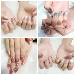 【12/24限定】⚠️必ず補足欄もご確認下さい⚠️🔴他店オフ無料🔴《ハンド》マグネットジェルネイル(単色限定)