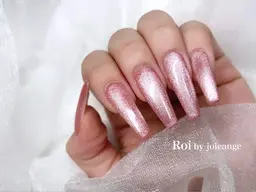 ✨️【2月8日限定クーポン】✨️チップ10本長さ出しマグネットorフラッシュ💅オフなし❌