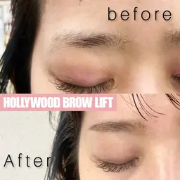 眉毛WAX脱毛＋眉毛カット