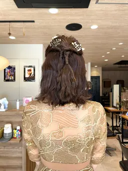 ‎【‎🫧お呼ばれヘアアレンジ🕊️💐】